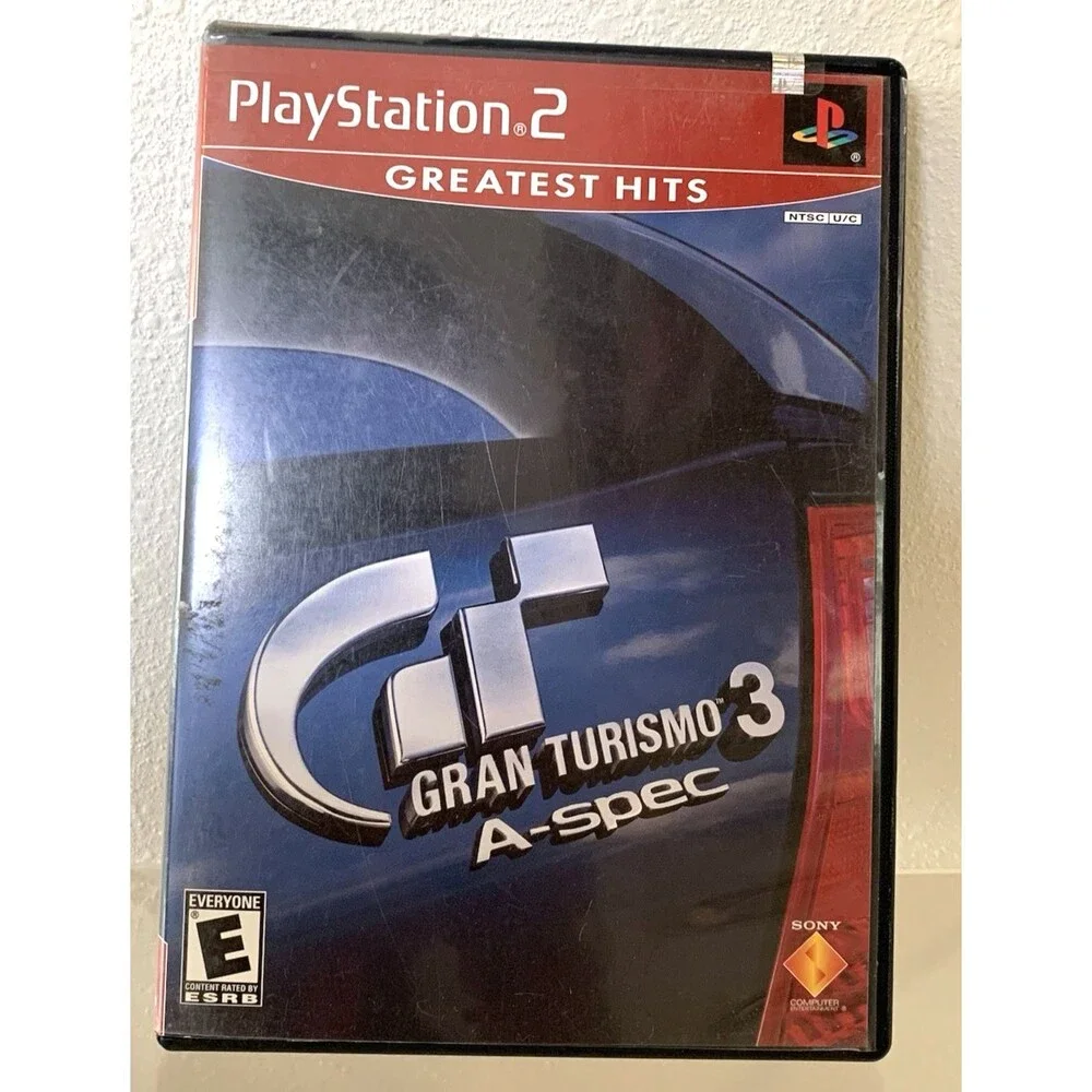 Lot 2 Sony PlayStation 2 Tiger Woods PGA Tour 2004 & Gran Turismo 3 A-Spec